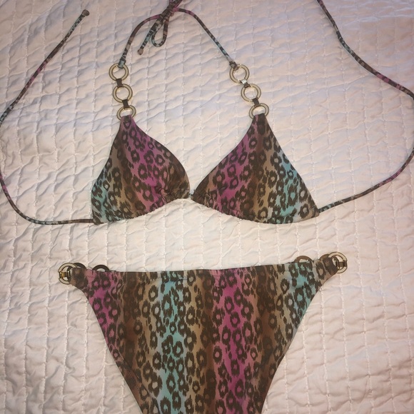 Victoria Secret Triangle Top Bikini Women’s Small - Picture 3 of 4